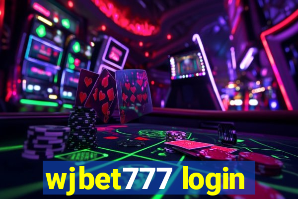 wjbet777 login